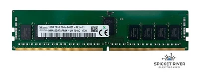 SK Hynix HMA82GR7AFR8N-UH 16GB 2Rx8 PC4-2400T DDR4 ECC Enterprise Server RAM - Image 1 of 2