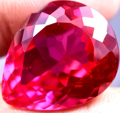 Extremely Rare & Natural 37.70 Ct SUNRISE RUBY GGL Certified Loose Gemstone - Image 1 of 4