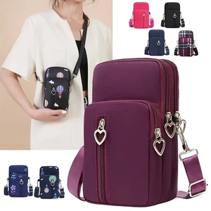 Damen Messenger Bag klein Umhängetasche Handy Schulter Über Taschen Handtaschen - Bild 1 von 21