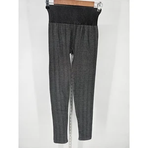 Leggings a compressione Maze donna taglia S vita alta grigio chevron - Foto 1 di 4