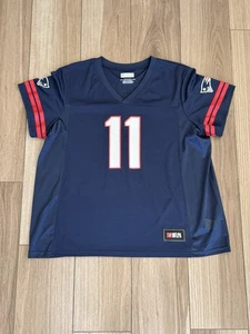 Camiseta para mujer New England Patriots Julian Edelman #11 NFL azul marino local 2XL - Imagen 1 de 10