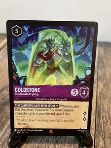 Coldstone - Reincarnated Cyborg - Disney Lorcana Whispers in the Well 51/204 - Picture 1 of 1