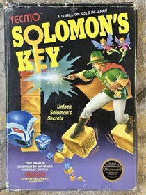 Solomon's Key CIB - Nintendo Entertainment System NES