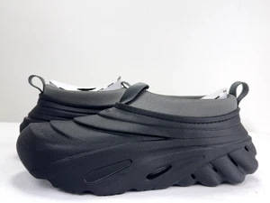 Crocs Echo Storm Slippers, Mens Shoes UK Size 7, Black, New - Picture 1 of 12