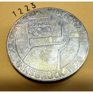 Österreich 1976 Silber 100 Schilling Innsbruck Olympiade - Bild 1 von 9