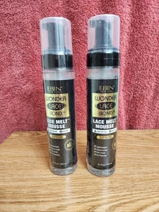 Ebin New York Wonder Lace Bond Lace Melt Mousse Supreme Rizinusöl & Biotin Set - Bild 1 von 10