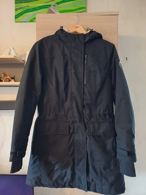 Lange Jacke Gr. 38  Schwarz mit Teddy-Futter - bonprix Sport - guter Zustand - Bild 1 von 4