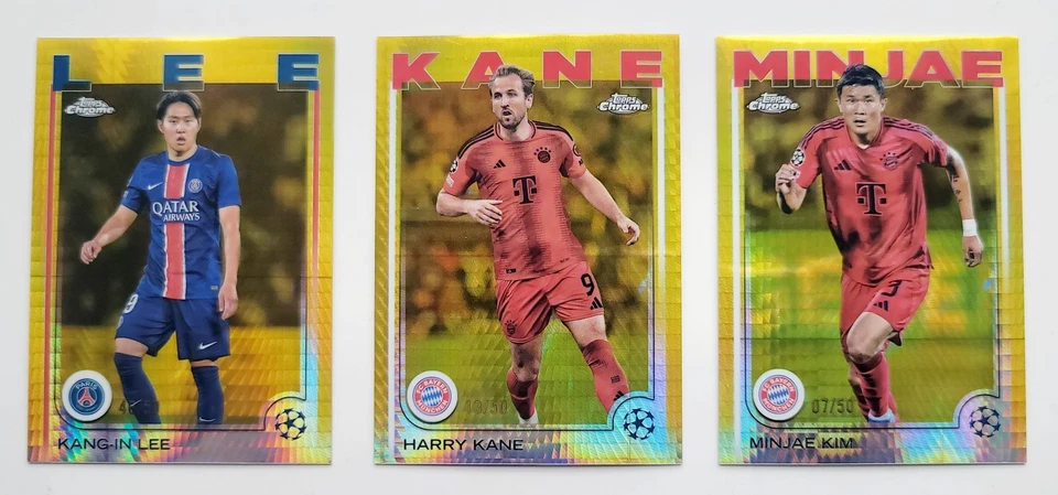 2024-25 Topps Chrome UEFA Club Competitions Base Gold Prism /50 - Singles - Image 1 of 1