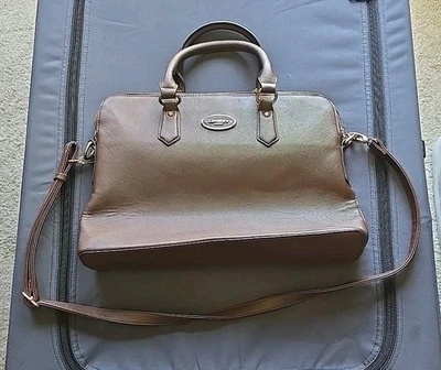 Dasein Women Faux Leather Handbags Classic Purse Office Satchel Bags - Image 1 of 4