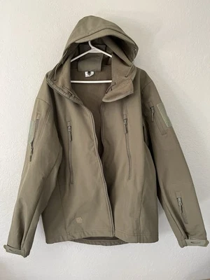 Chaqueta táctica NPS Ranger resistente a la intemperie caza silvicultura acceso axilas cremallera Foto 1 de 4