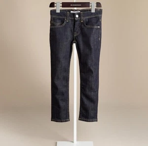 Burberry Children Kids 10Y Kensington Indigo Denim Jeans Pants Girl Gift - Picture 1 of 11