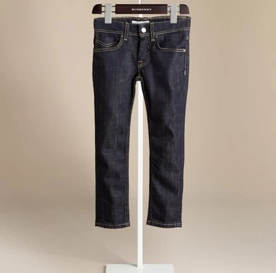 Burberry Children Kids 10Y Kensington Indigo Denim Jeans Pants Girl Gift - Image 1 of 4