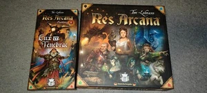 Brettspiel Res Arcana + Erweiterung Lux et Tenebrae deutsch neuwertig - Bild 1 von 2