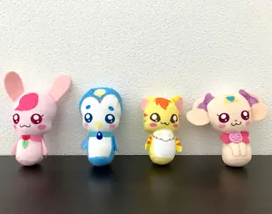 Healin' Good Pretty Cure Healing Animal Peluche Mascota Set Rabirin Latte Japón - Imagen 1 de 5