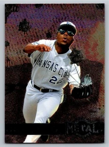 1996 Fleer Metal Universe - Jon Nunnally #67 Kansas City Royals baseball card - Picture 1 of 2