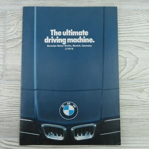 BMW - 320i, 530i, 733i, 633CSi - 1978 - Brochure - Dealership - Color - VTG - Picture 1 of 9