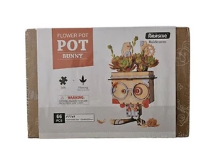 Robotime Flower Pot Bunny DIY New in sealed package - Picture 1 of 3