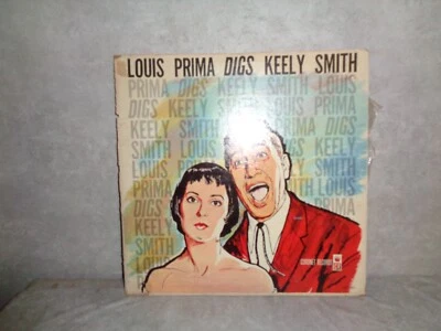 Louis Prima Digs Keely Smith - Vinyl LP - Coronet CX-121 - Image 1 of 2