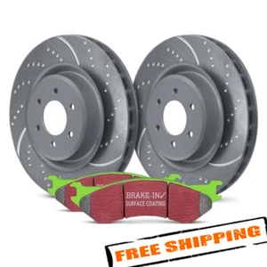 EBC Stage 3 Truck & SUV Dimpled & Slotted Brake Kit for 00-06 Toyota Tundra - Picture 1 of 5