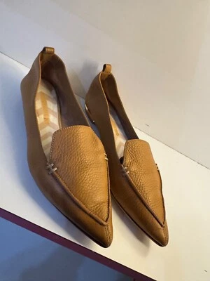 Mocasines planos Nicholas Kirkwood de cuero marrón con punta talla 37,5/7 EE. UU. Foto 1 de 4
