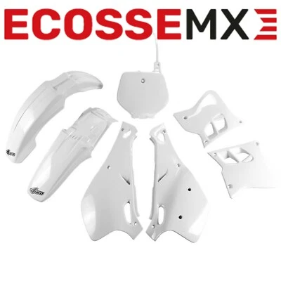 Yamaha YZ125 YZ250 пластиковый комплект 1993-1995 UFO OEM заводской белый - Изображение 1 из 4