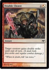 Double Cleave *PLAYSET* Magic MtG x4 Eventide SP