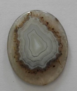 Piedra preciosa suelta cabujón de ágata Montana natural 52,35 quilates 50,6X32,3X4,6 mm - Imagen 1 de 3