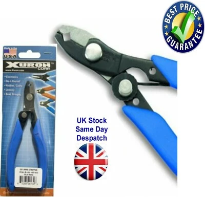 Adjustable wire Stripper & cutters Craft modelling- USA Made Xuron 501 UK - Image 1 of 3