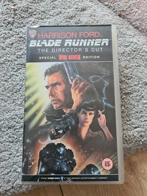 Blade Runner Director's Cut Widescreen Harrison Ford 1993 VHS Video PAL - Image 1 of 3