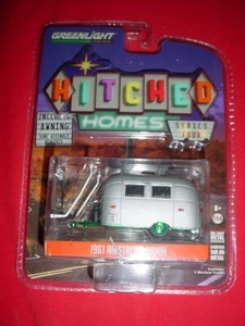 Green Machine Greenlight 1961 Airstream Bambi Hitched Homes Series Four 4 camper - Picture 1 of 5