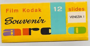 Diapositivas de recuerdo originales vintage de película Kodak Venezia I 12 diapositivas SOBRE 1960 - Imagen 1 de 7