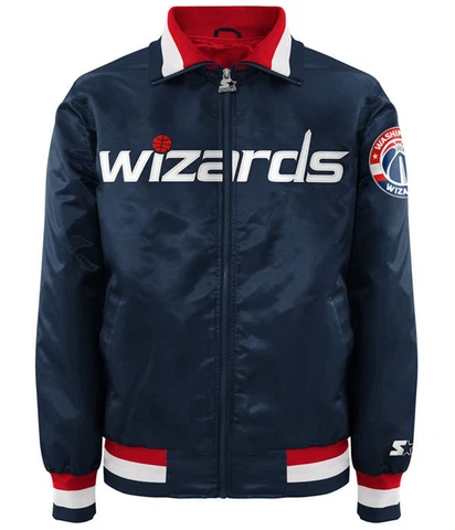 Starter Mens Washington Wizards Varsity Jacket Cover