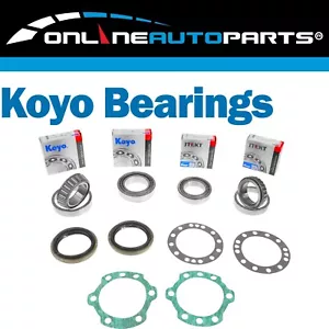 2 Rear Wheel Bearing + Seal Kits for Toyota HDJ80 FJ80 FZJ80 HZJ80 w/Disc Brake - Picture 1 of 2
