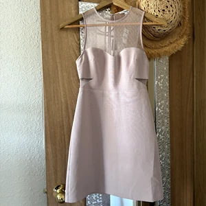 Mini vestido rosa polvoriento malla express_talla 00 - Imagen 1 de 6