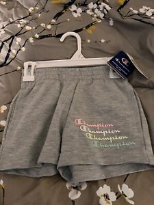 Champion Girl Shorts size 5 Authentic Athleticwear color Gray