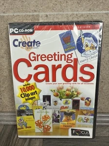 Erstellen Sie Ihre eigene Grußkarte PC CD-ROM Software Brandneu und versiegelt - Bild 1 von 6