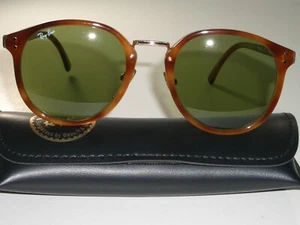 VINTAGE B&L RAY BAN W0865 RB3 TRUGREEN PREMIER B TORT TRADITIONAL SUNGLASSES NEW - Picture 1 of 12