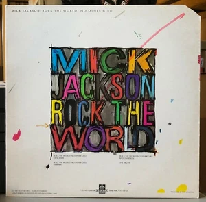 NM 1985 Mick Jackson “Rock the World” promo 12“ on Select - Picture 1 of 4