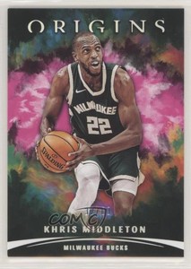 2021-22 Panini Origins Pink /60 Khris Middleton #22