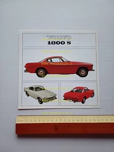 Volvo 1800 S modello 1965-66 depliant francese originale - Foto 1 di 3