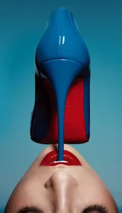 100% Auth. RARE Christian Louboutin Blue Patent Leather Simple Pumps 39 UK 6 - Picture 1 of 17