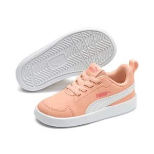 Puma Kinder Courtflex Inf Schuhe Sneaker Turnschuhe 362651 Peach Rosa - Bild 1 von 1