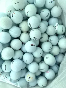 400 zufällige Bulk gebrauchte Golfbälle verschiedene Wert Mix gemischte Sorten - Bild 1 von 1