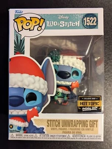 Funko POP! Stitch Unwrapping Gift #1522 - Lilo & Stitch - HOT TOPIC HOLIDAY 2024 - Picture 1 of 5