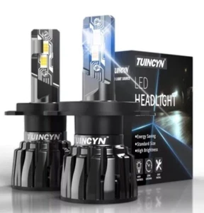 TUINCYN 2pcs H1 H7 H8/H9/H11 9005/HB3 9006/HB4 9012 Mini Led Car Headlight 12000 - Picture 1 of 6