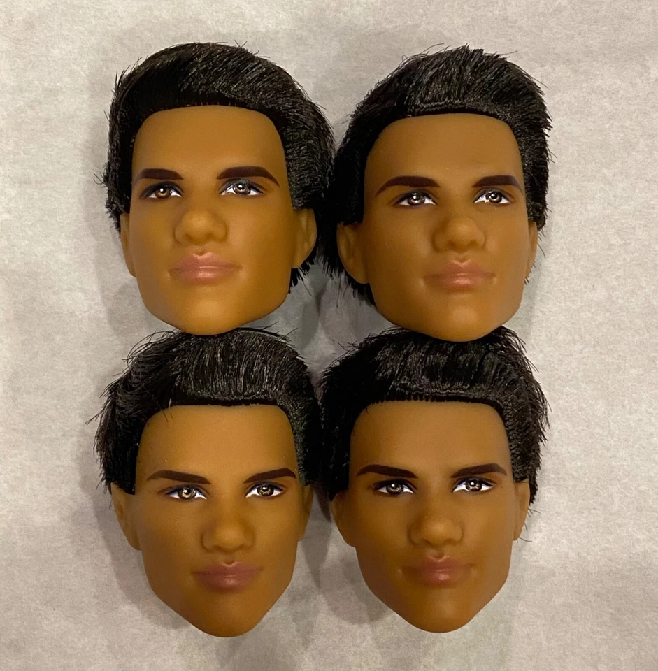 NEW_Head_Barbie doll Ken Twilight Saga_Jacob_Model Muse or Made To Move for OOAK - Image 1 of 1