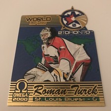 NHL Card, Roman Turek, World All-Stars Pacific Omega 2000, Blues