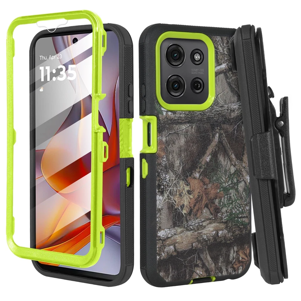 For Motorola G 5G 2025 Holster Belt Clip Series  Otterbox Defender Screen Case - Image 1 of 4