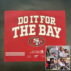 "Asciugamano da rally 49ers vs. Lions NFC Championship Game Day SGA 1/28/24 NFC 18""x15""" - Foto 1 di 10