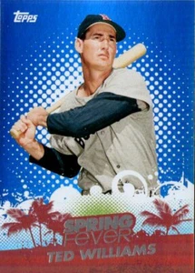 2013 Topps #SF-46 Ted Williams Spring Fever Boston Red Sox HOF - Picture 1 of 2